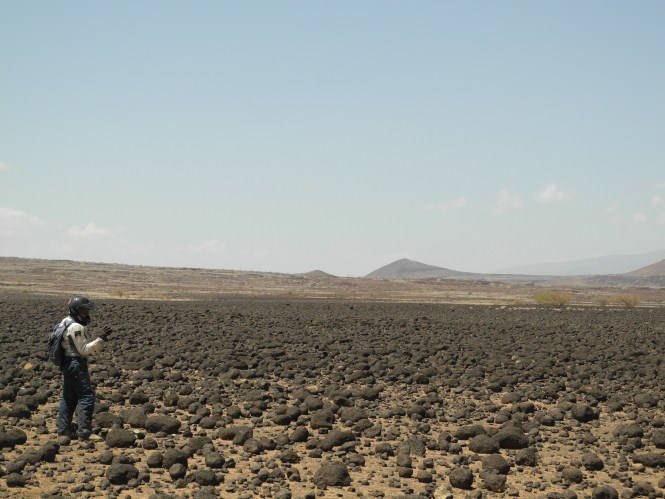 Lava field