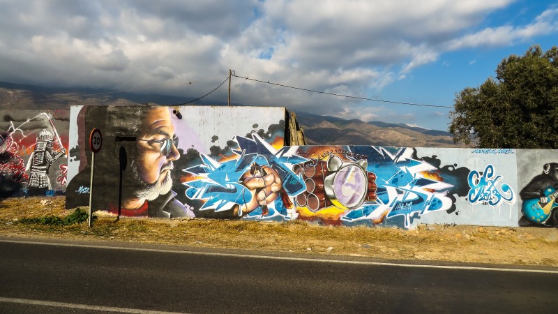 Stunning Spanish graffiti are truly something to admire. Spain graffiti