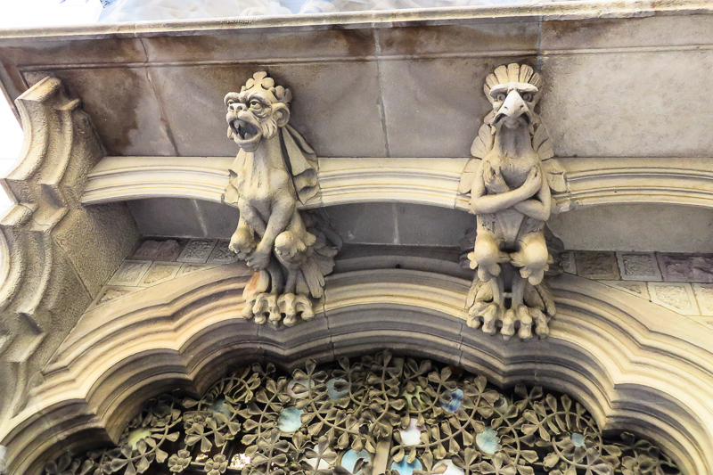 Gargoyles in Barcelona spain 2013-214-motorcycle-adventure-pikipiki