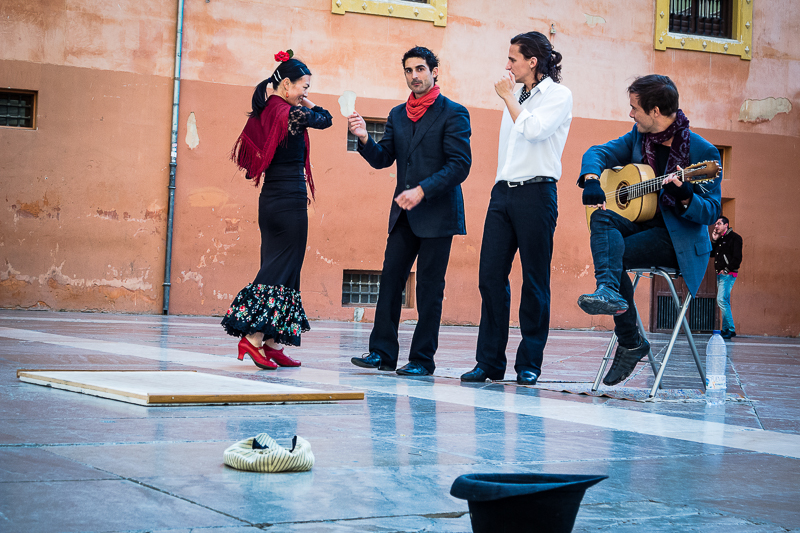 Street Tango dancers are impressive performers. Street Tango dancers are impressive performers.