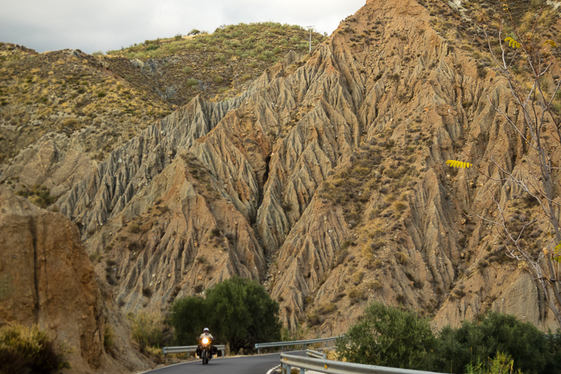 Spain have some of the best motorbike travel roads in Europe. Spain best adventure motorcycle roads.