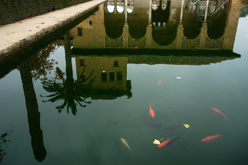 Granada, Spain - Alhambra castle a must see. Granada, Spain - Alhambra castle a must see.