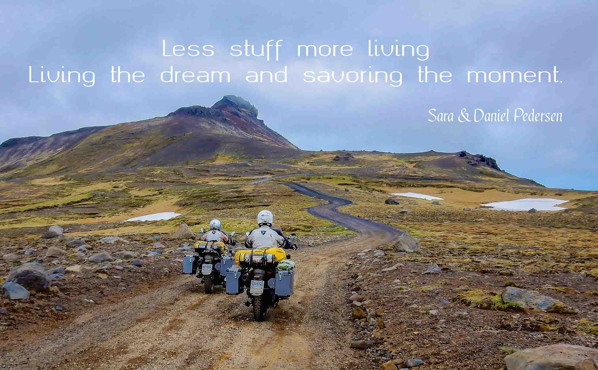 Sara-Daniel-Perderson-World wide ride-Inspirational-quotes-travel-pikipiki