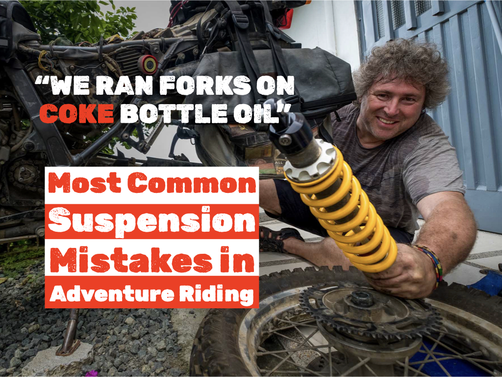 The Most Common Motorcycle Suspension Mistakes in Adventure Riding